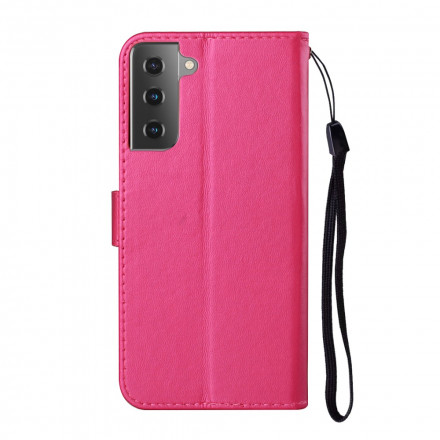 Samsung Galaxy S21 5G Capa de design exclusivo com cinta