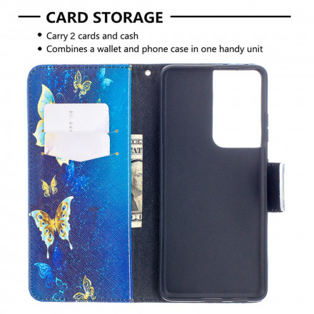 Samsung Galaxy S21 Ultra 5G Case Butterflies