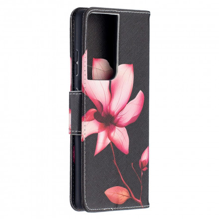 Samsung Galaxy S21 Ultra 5G Case Pink Flower