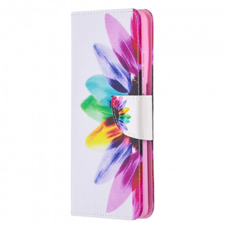 Capa Samsung Galaxy S21 Plus 5G para flores de aguarela