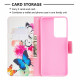 Samsung Galaxy S21 Ultra 5G Case Butterflies e Flores pintadas