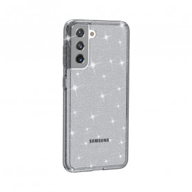 Capa Clear Glitter Samsung Galaxy S21 5G