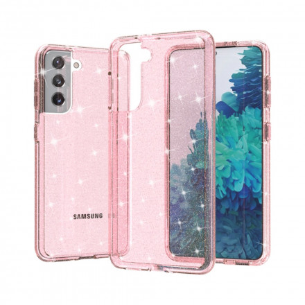 Capa Clear Glitter Samsung Galaxy S21 5G