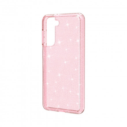 Capa Clear Glitter Samsung Galaxy S21 5G