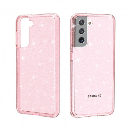 Capa Clear Glitter Samsung Galaxy S21 5G