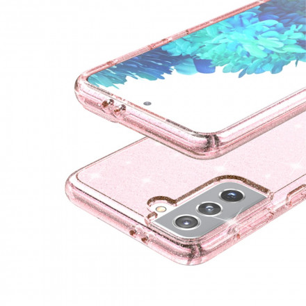 Capa Clear Glitter Samsung Galaxy S21 5G