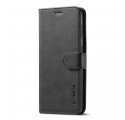 Samsung Galaxy S21 5G Capa LC.IMEEKE Efeito Couro