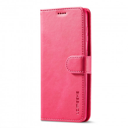 Samsung Galaxy S21 5G Capa LC.IMEEKE Efeito Couro