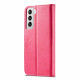 Samsung Galaxy S21 5G Capa LC.IMEEKE Efeito Couro