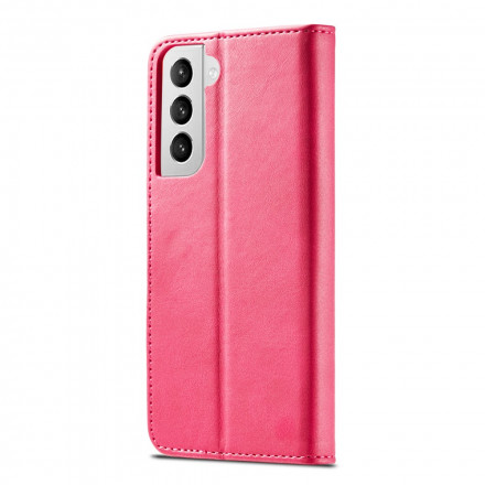 Samsung Galaxy S21 5G Capa LC.IMEEKE Efeito Couro