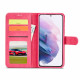Samsung Galaxy S21 5G Capa LC.IMEEKE Efeito Couro