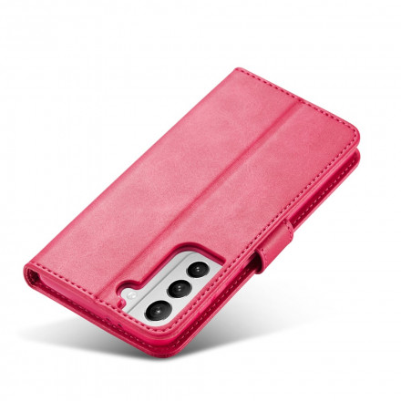 Samsung Galaxy S21 5G Capa LC.IMEEKE Efeito Couro