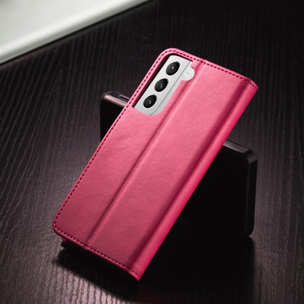 Samsung Galaxy S21 5G Capa LC.IMEEKE Efeito Couro