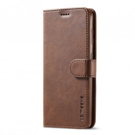 Samsung Galaxy S21 5G Capa LC.IMEEKE Efeito Couro