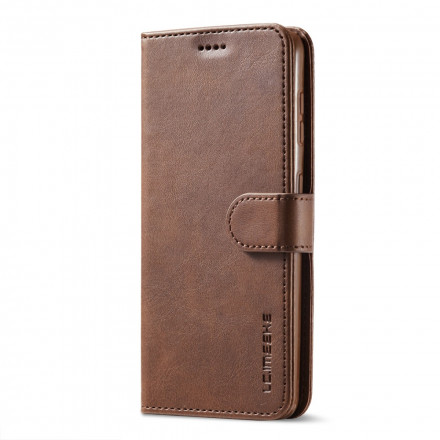 Samsung Galaxy S21 5G Capa LC.IMEEKE Efeito Couro