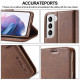 Samsung Galaxy S21 5G Capa LC.IMEEKE Efeito Couro