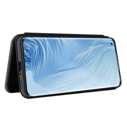 Tampa Viravel Xiaomi Mi 11 Fibra de Carbono com Suporte de Anel