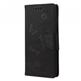 Samsung Galaxy A72 5G Case Splendid Butterflies with Strap