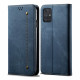Capa Flip Capa Samsung Galaxy A72 5G Tecido Jeans A72