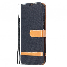 Samsung Galaxy S21 Plus 5G Case Fabric and Leather Effect Strap