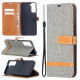 Samsung Galaxy S21 Plus 5G Case Fabric and Leather Effect Strap