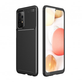 Samsung Galaxy A72 5G Soft Shell Fibra de Carbono Textura