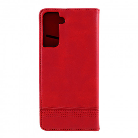 Capa Viragem Samsung Galaxy S21 Plus 5G Estilo Couro AZNS