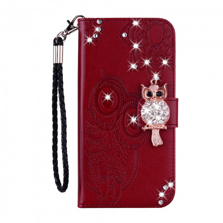 Samsung Galaxy S21 Ultra 5G Case Mandala Owl e Charme