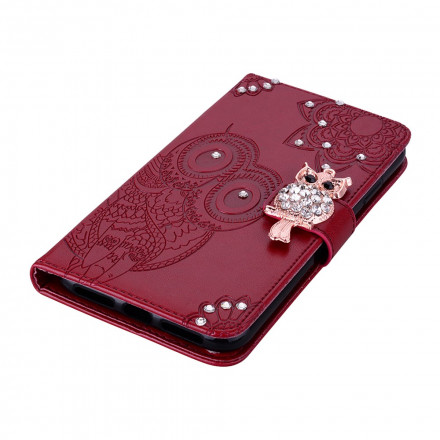 Samsung Galaxy S21 Ultra 5G Case Mandala Owl e Charme