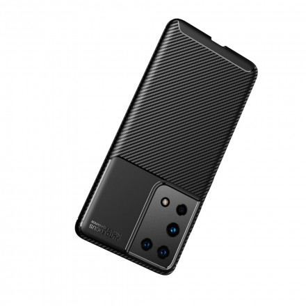 Samsung Galaxy S21 Ultra 5G Capa de Fibra de Carbono Flexível