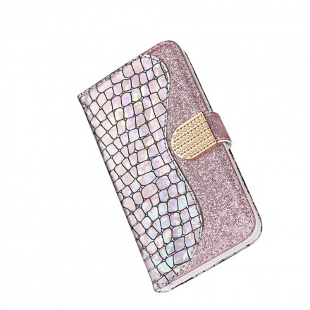 Capa de diamante Samsung Galaxy S21 Ultra 5G Croco