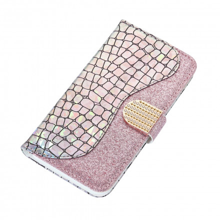 Capa de diamante Samsung Galaxy S21 Ultra 5G Croco