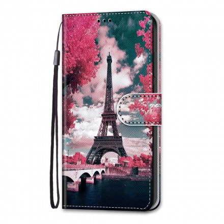 Samsung Galaxy S21 Ultra 5G Case Paris em Flores