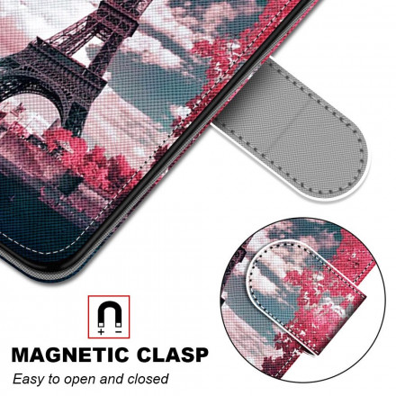 Samsung Galaxy S21 Ultra 5G Case Paris em Flores