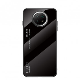 Xiaomi Redmi Note 9 5G / Nota 9T 5G Capa de vidro temperado Olá