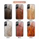 Samsung Galaxy S21 Ultra 5G Capa de vidro temperado Design em madeira Samsung Galaxy S21 Ultra 5G Capa de vidro temperado Design em madeira