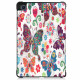 Capa inteligente Samsung Galaxy Tab A7 (2020) Butterflies e Flores reforçadas