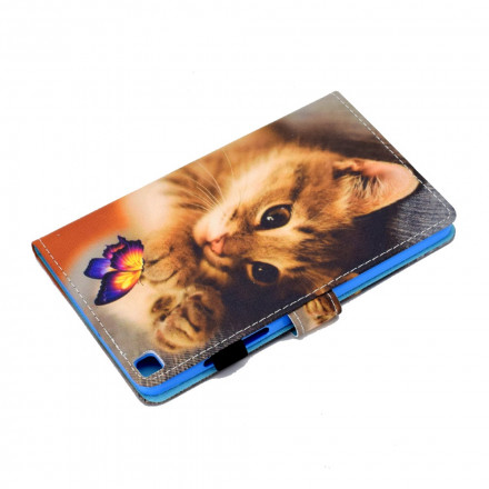Samsung Galaxy Tab A7 (2020) Case My Kitten and Butterfly