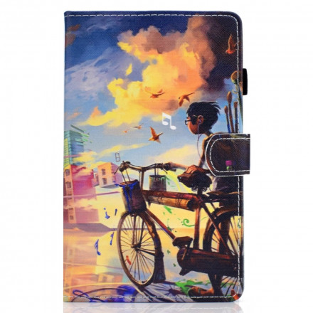 Samsung Galaxy Tab A7 (2020) Case Bike Art
