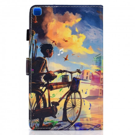 Samsung Galaxy Tab A7 (2020) Case Bike Art