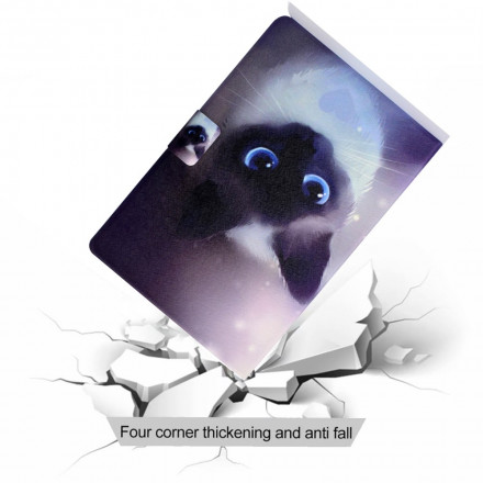 Capa Samsung Galaxy Tab A7 (2020) Cat Blue Eyes