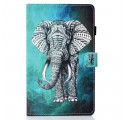 Samsung Galaxy Tab A7 Capa (2020) Elefante Tribal