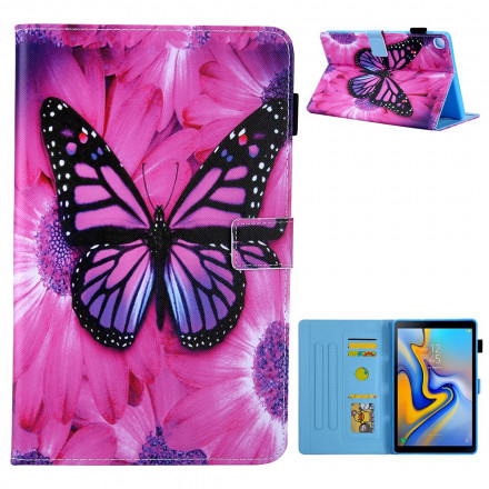 Samsung Galaxy Tab A7 Case (2020) Butterfly Floral