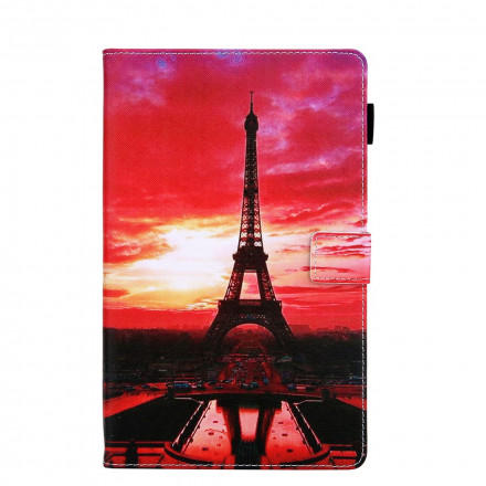 Samsung Galaxy Tab A7 Case (2020) Sunset Eiffel Tower