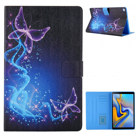 Samsung Galaxy Tab A7 Capa (2020) Butterflies coloridas