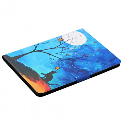 Capa Samsung Galaxy Tab A7 (2020) Lua e Árvore do Sol