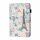 Samsung Galaxy Tab A7 (2020) Case Eiffel Tower Butterflies