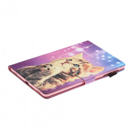 Samsung Galaxy Tab A7 Case (2020) Kitten Attentive