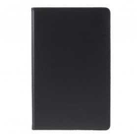 Samsung Galaxy Tab A7 (2020) Lychee de 360° com capa rotativa em pele