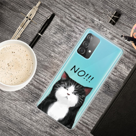 Samsung Galaxy A52 5G Case The Cat That Says No